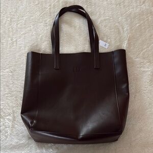 GAP Dark Brown Tote Bag